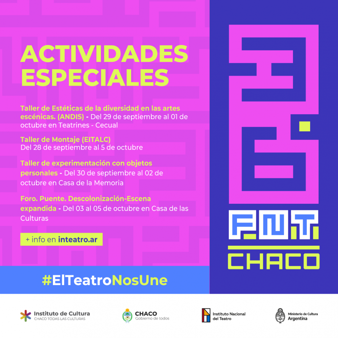 36.ª Fiesta Nacional del Teatro Chaco