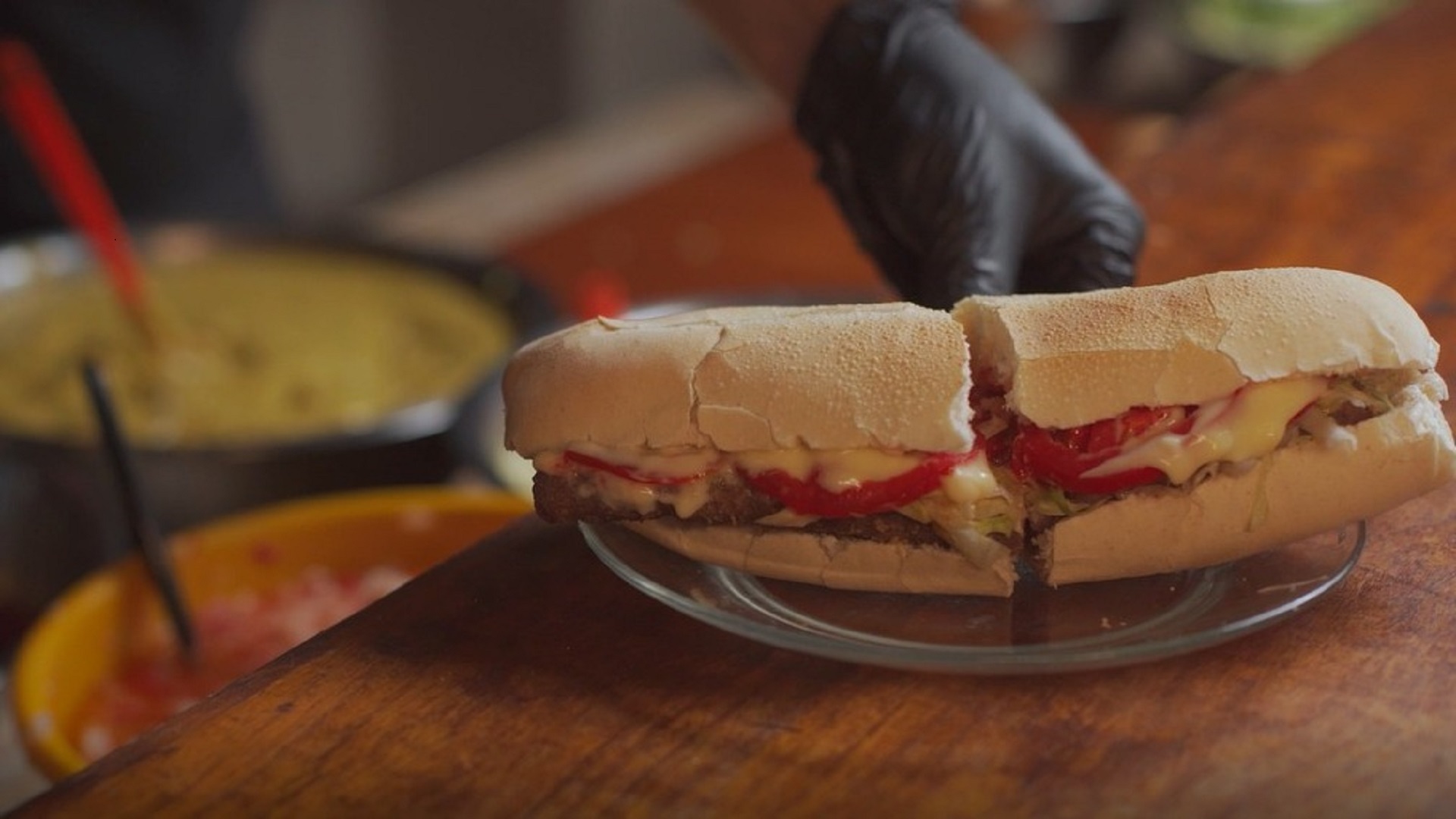 Sándwich de milanesa Sándwich de milanesa