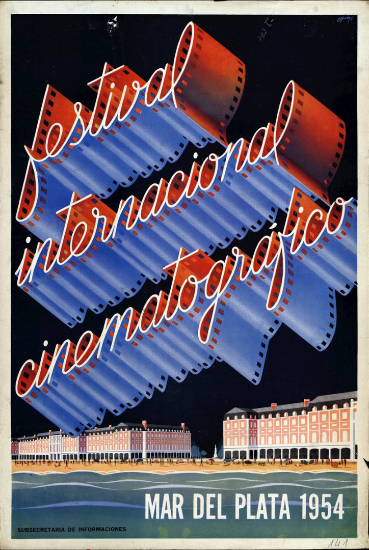 Afiche oficial del primer festival. Afiche oficial del primer festival.