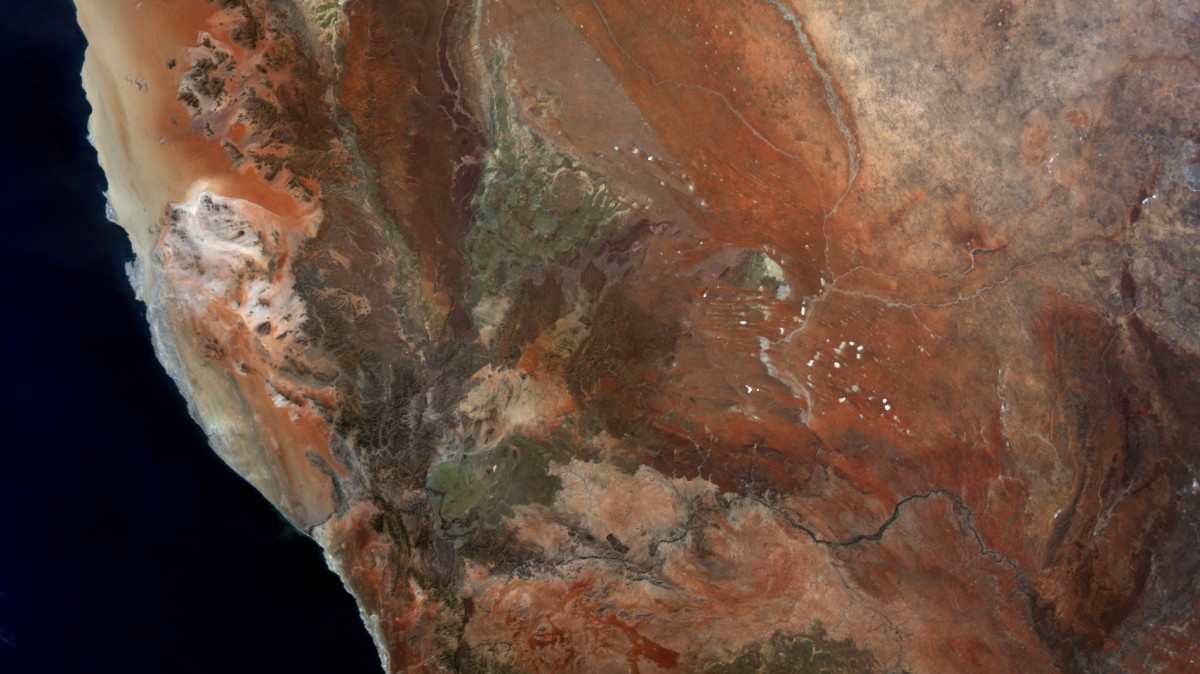 África del Sur - Terra MODIS - 18 de Agosto de 2004
