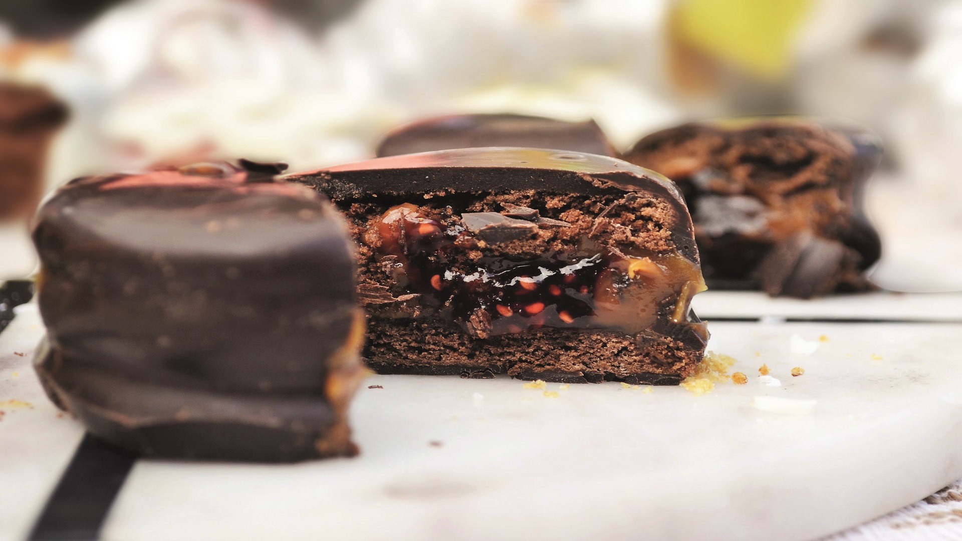 Alfajor de chocolate Alfajor de chocolate