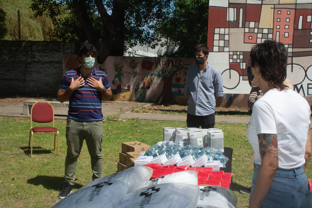 Ambiente entregó kits de protección para recicladores urbanos de Quilmes