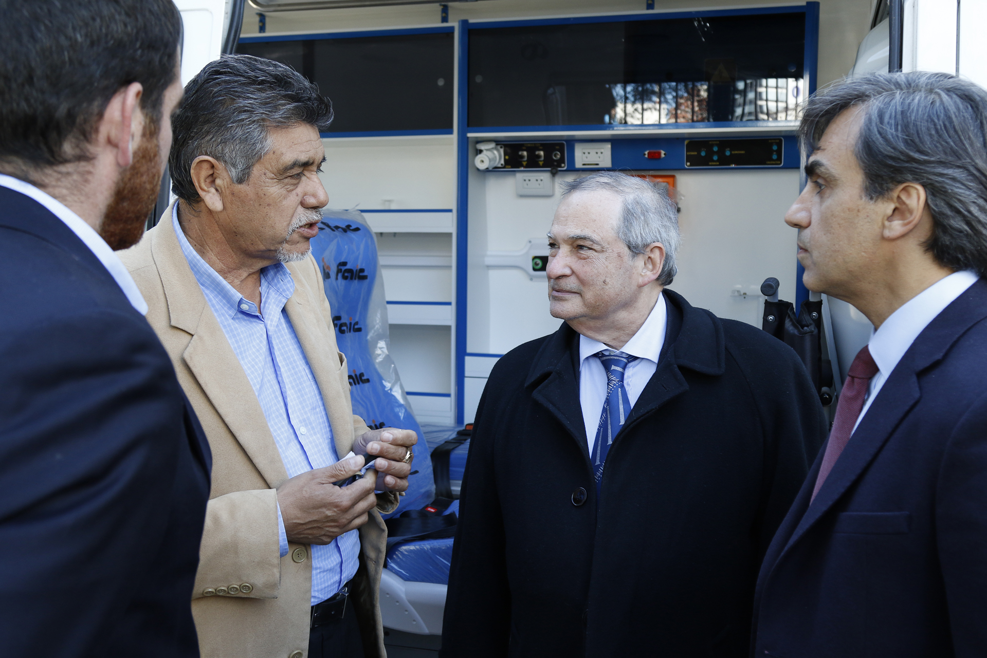 Lemus y Romero conversan sobre atención de salud