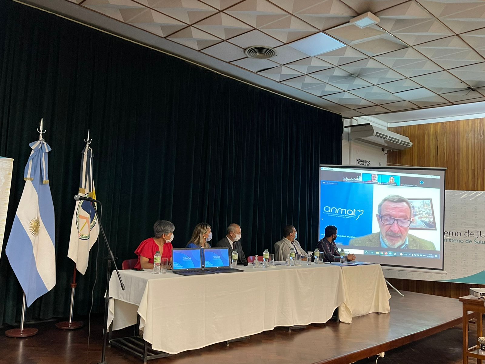 ReNaLOA- Laboratorios Jujuy Evento, autoridades de ANMAT y la provincia de Jujuy