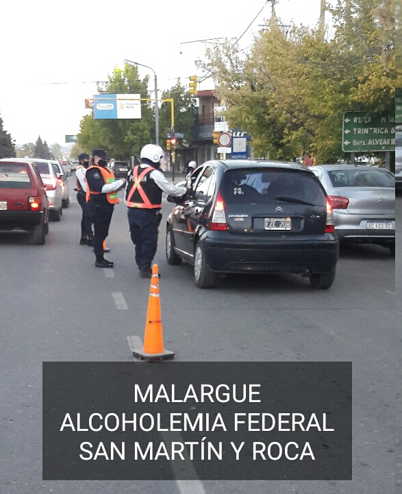 Actividades de seguridad vial en abril de 2021 en Mendoza