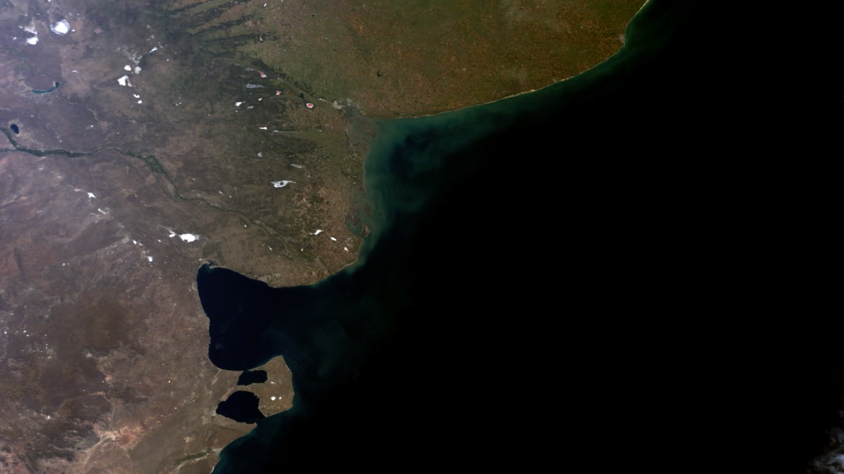 Mar Argentino - Aqua MODIS - 9 de Abril de 2011