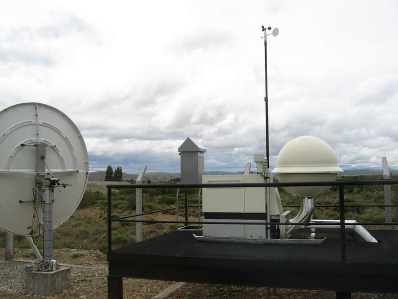 Estación de monitoreo de radionucleidos RN03 en Bariloche, provincia de Río Negro
