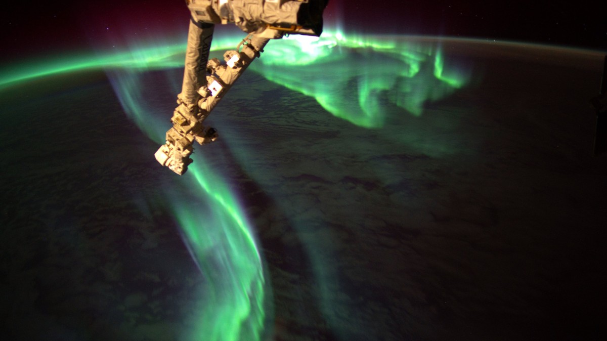 Aurora Australis - ISS032 - 15 de Julio de 2012