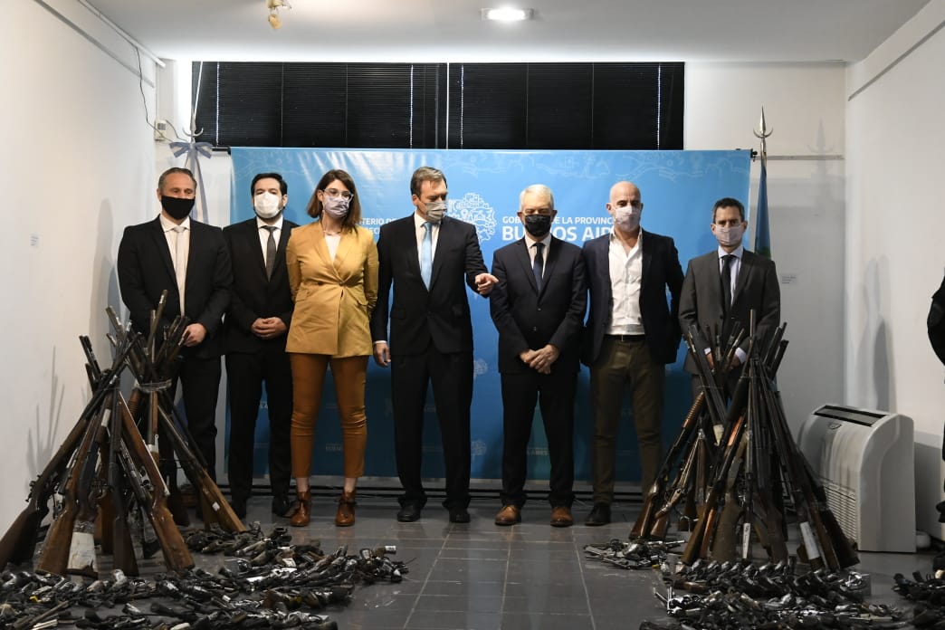 Se entregó a la ANMaC de 11.400 armas secuestradas en procesos penales para iniciar su destrucción