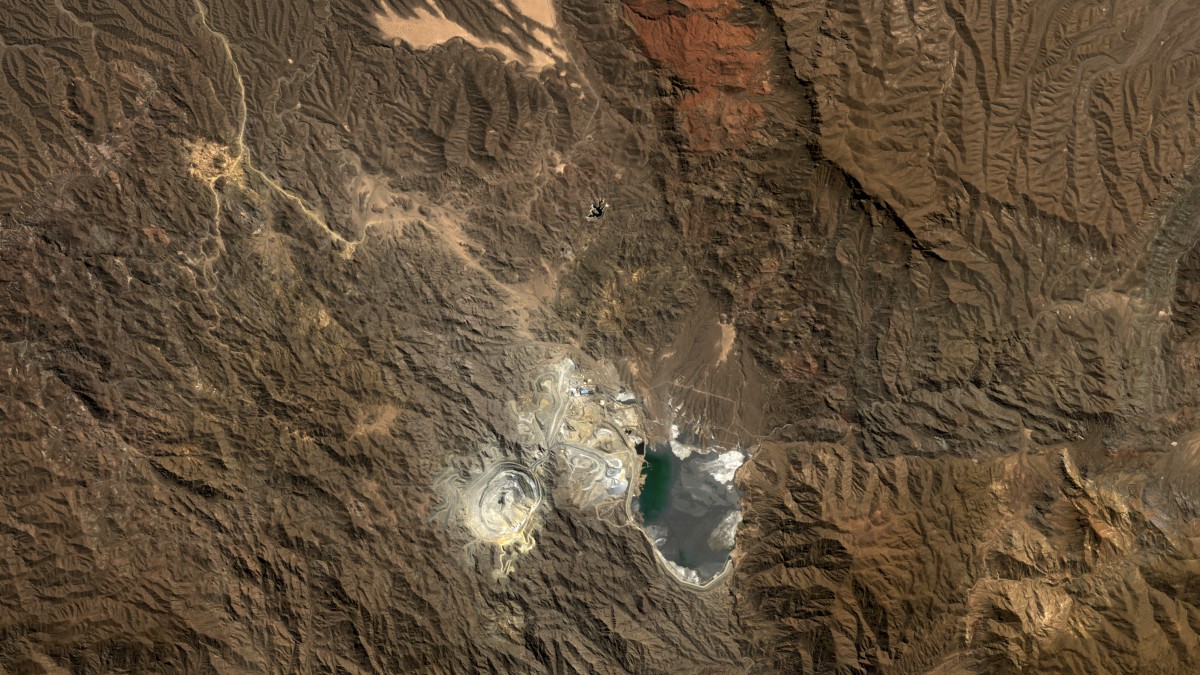 Mina Bajo de la Alumbrera - ALOS AVNIR2 - 20 de Septiembre de 2009