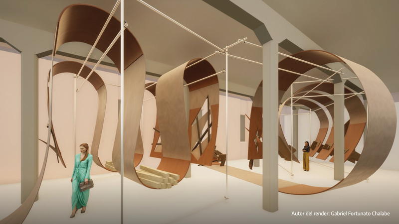 Proyecto "Ojalá se derrumben las puertas" de Luciana Lamothe para la Bienal de Venecia