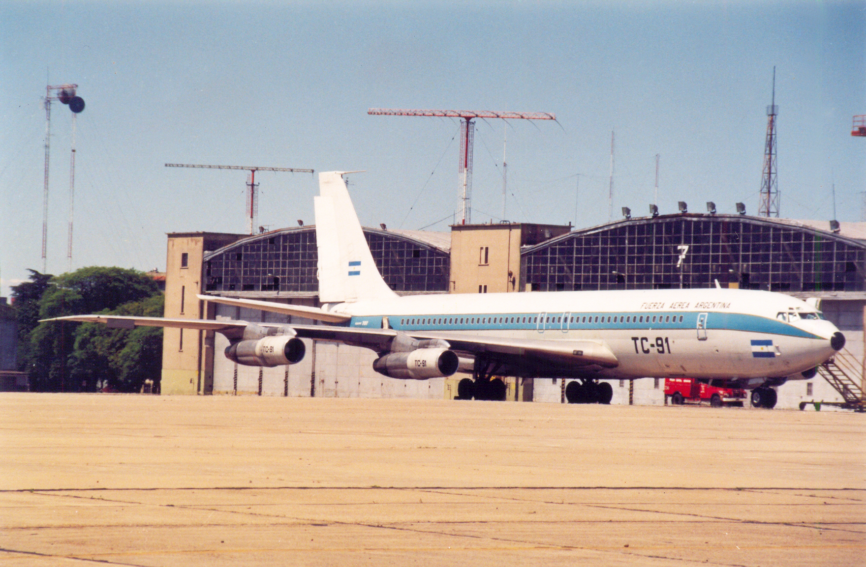 Boeing 707 en la I Brigada Aérea