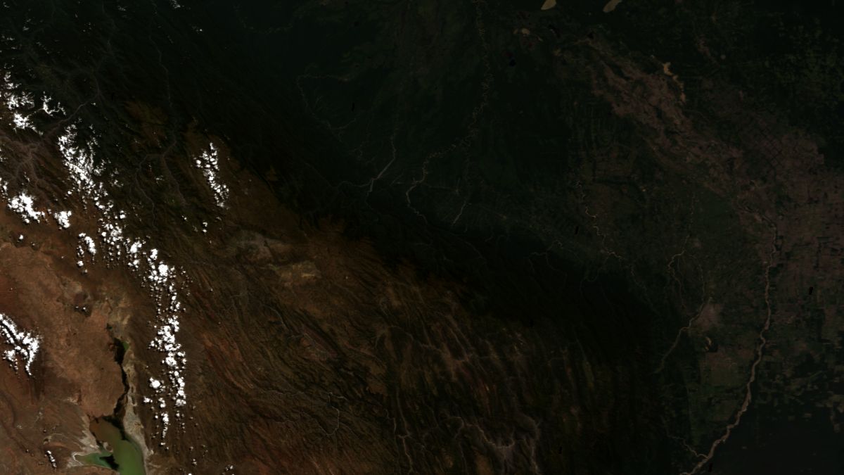 Bolivia - Terra MODIS - 20 de Abril de 2013