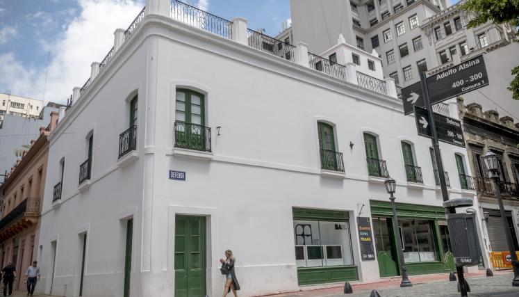Vista del frente del Buenos Aires Museo