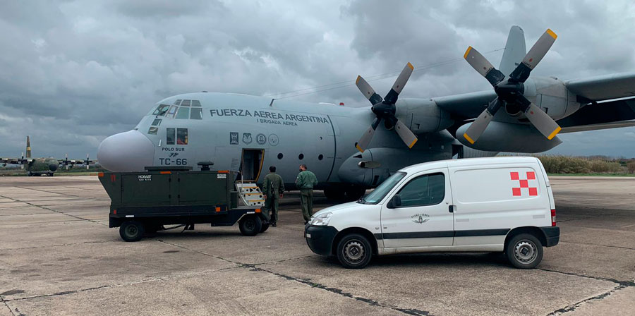 C-130 Hercules rumbo a Cuba