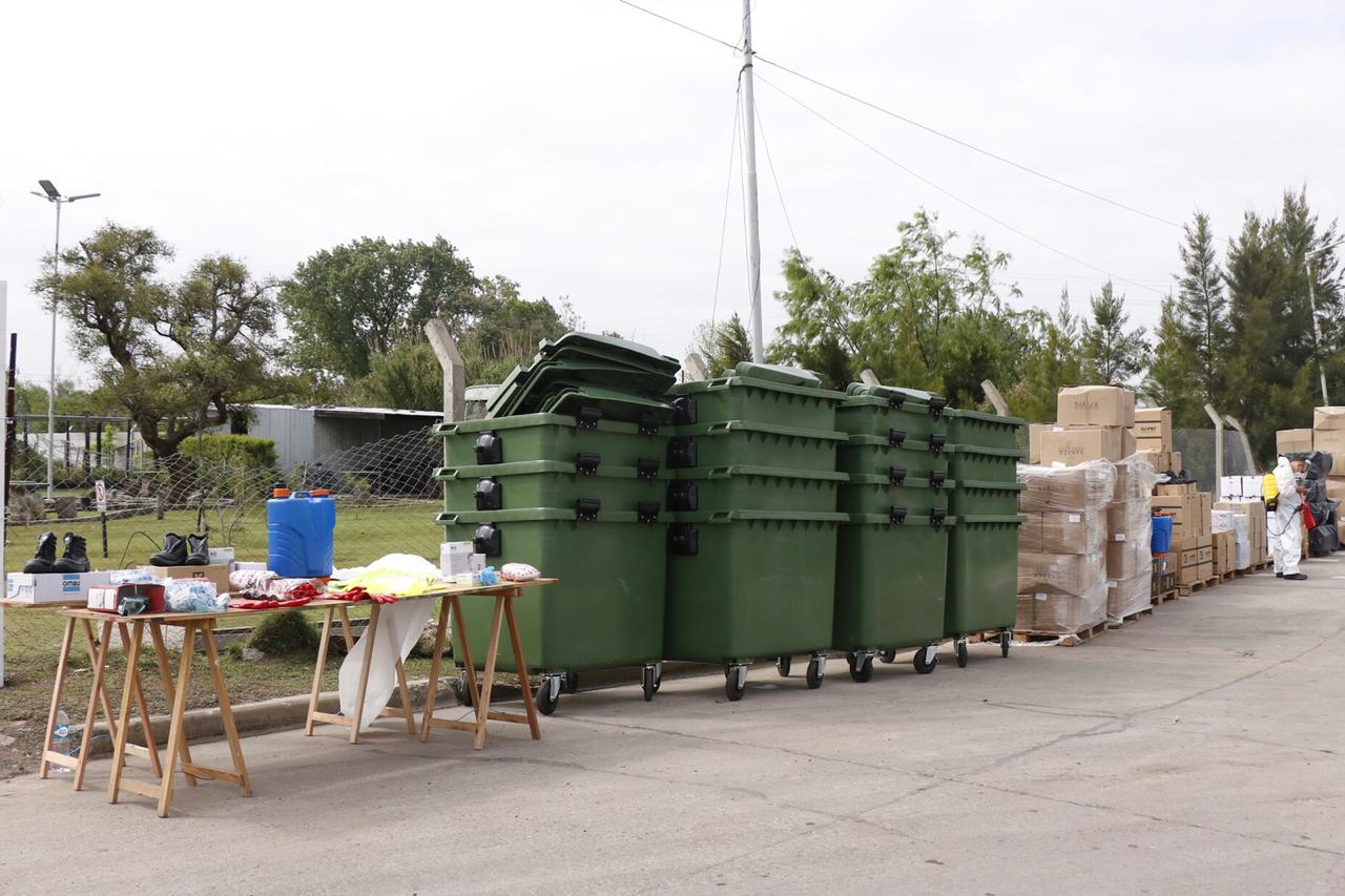 Cabandié entregó equipamiento de protección para las y los recicladores urbanos de Avellaneda