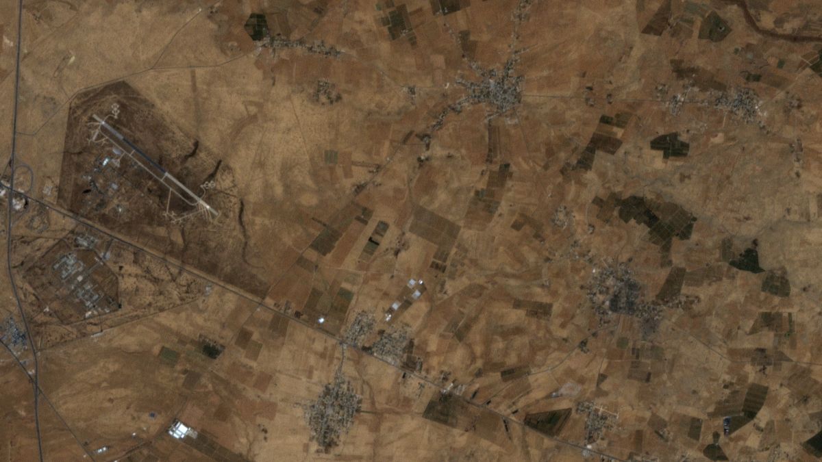 Campo de Refugiados Zaatari, Jordania - Landsat 8 OLI - 24 de Octubre de 2013