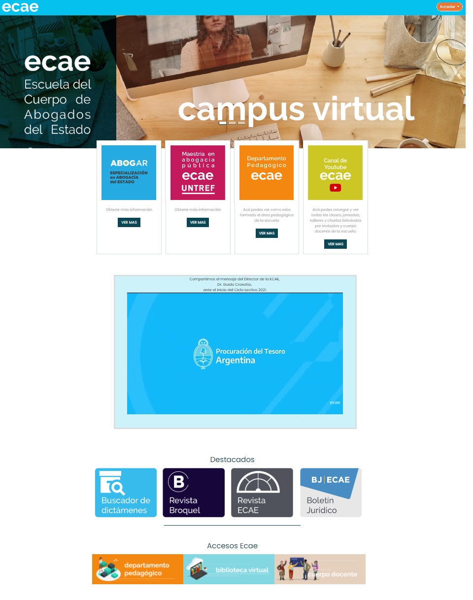 Campus Virtual ECAE
