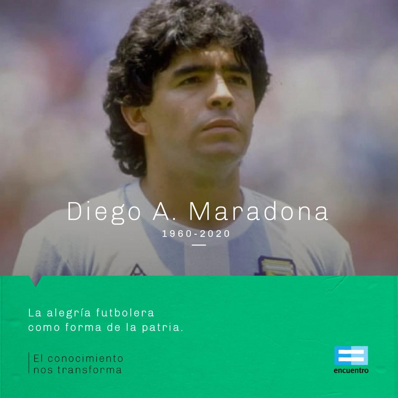 Canal Encuentro Diego Maradona
