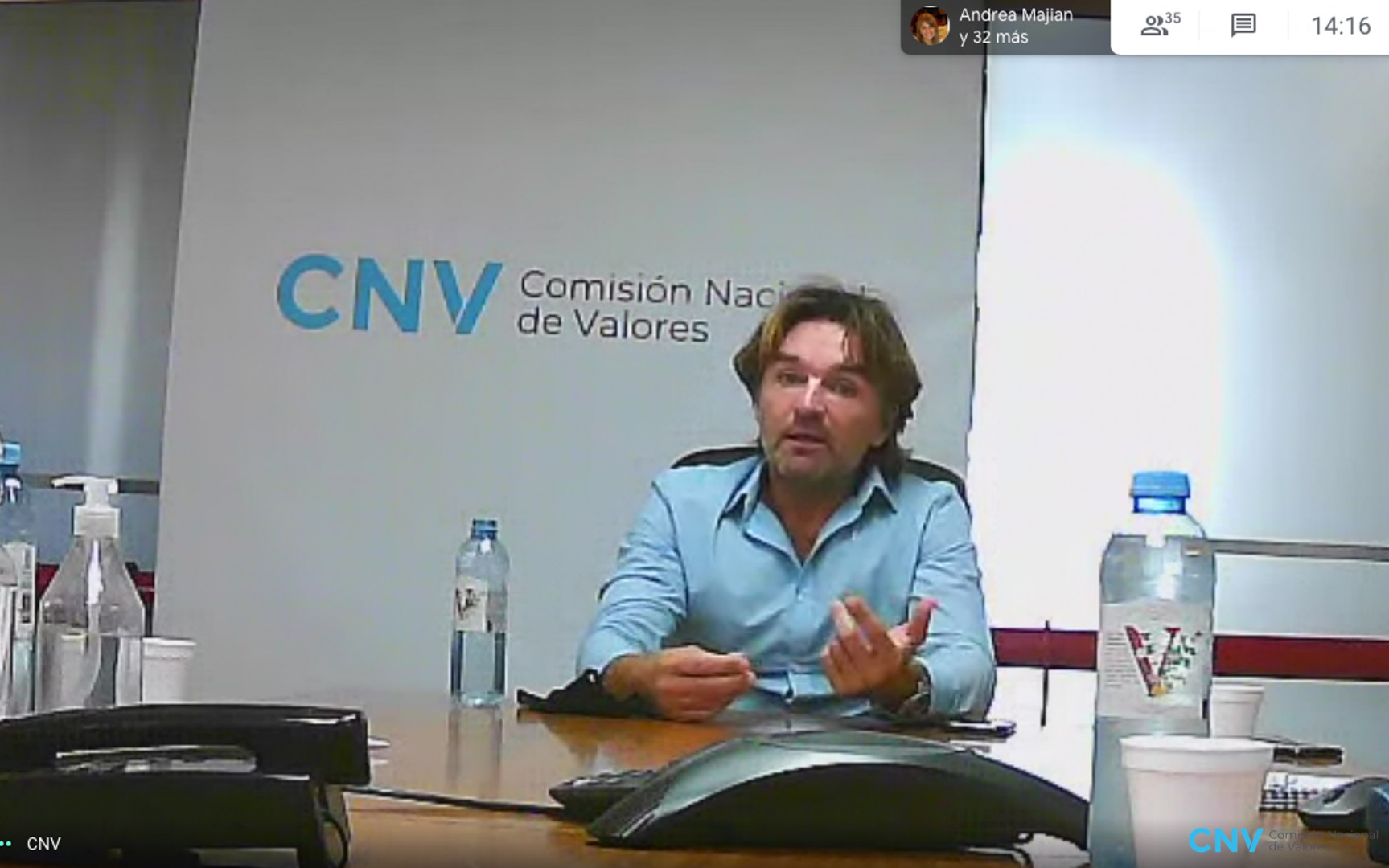 Adrián Cosentino - Presidente de la CNV 