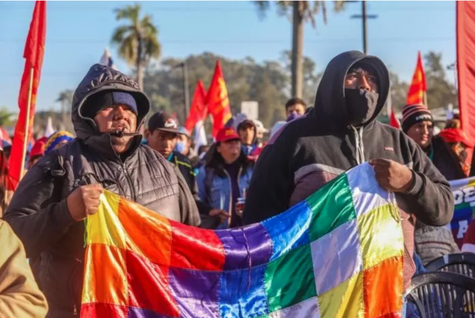 Juan Chico no llegó a presenciar el juicio porque falleció en 2021. La fuerza de su lucha vive en cada integrante  Renacer Napa'alpí y los frutos de su incansable trabajos fueron claves durante el juicio. Foto: Secretaría de Derechos Humanos y Géneros de Chaco