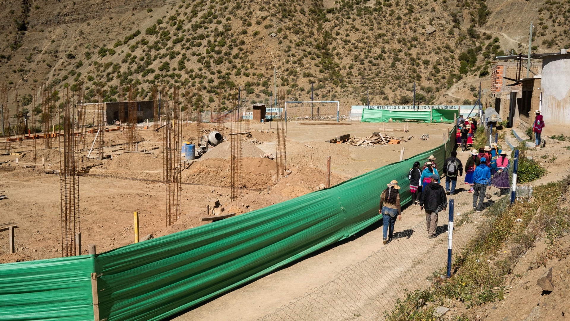 Sitio donde se ubicaba la cancha del Club Atlético Caspalá