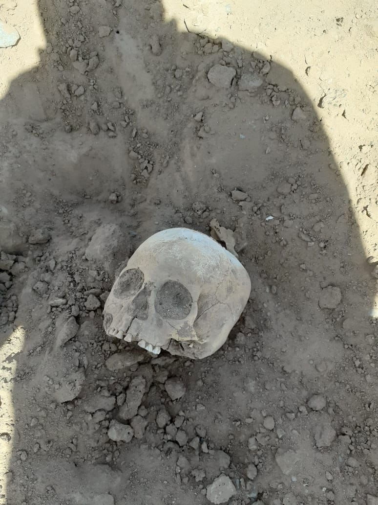 Encuentran huesos humanos y una vasija de barro en Catamarca