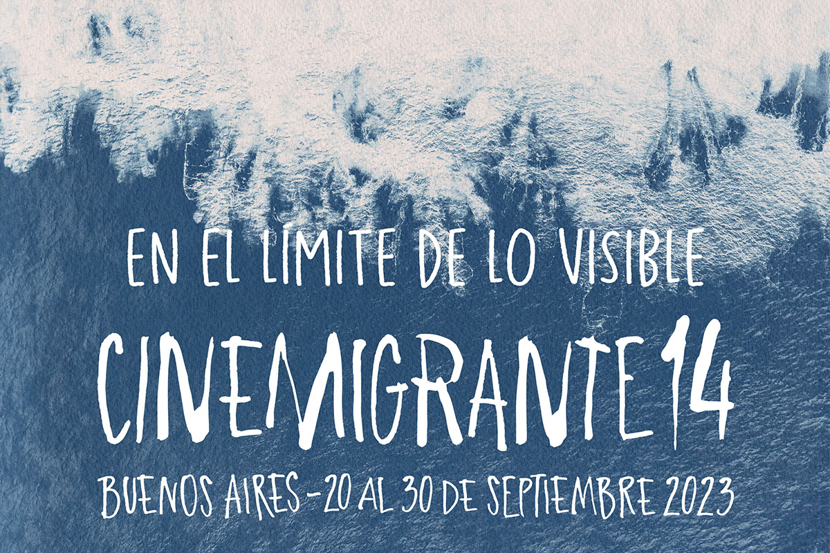Flyer de la 14.ª edición del festival CineMigrante.