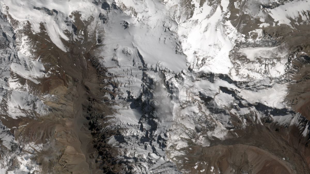 Cerro Aconcagua, Mendoza - Sentinel-2A MSI - 28 de Febrero de 2017