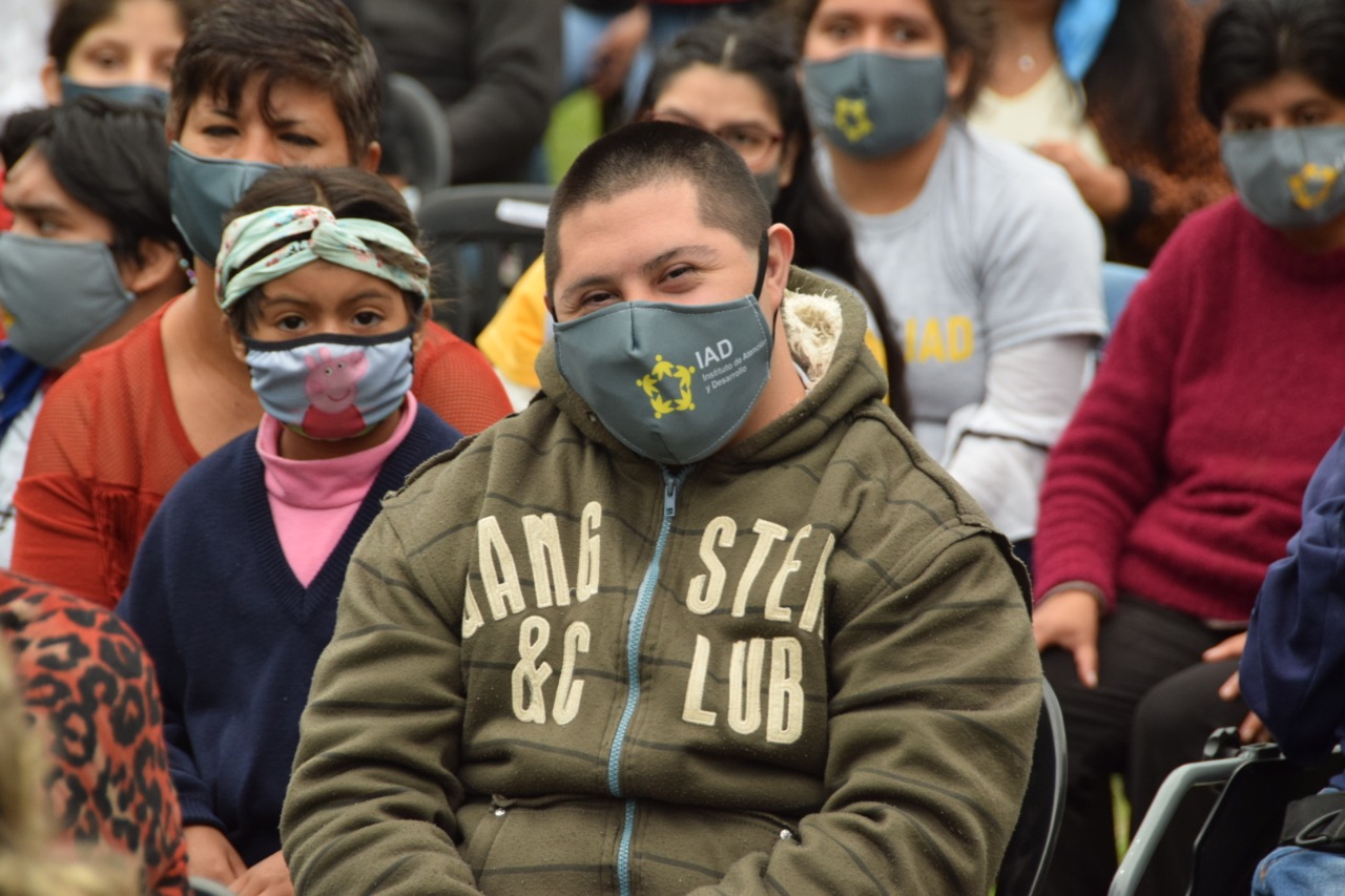 Grupo de personas con discapacidad 