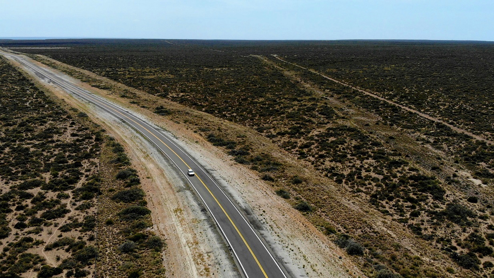 Chubut finalizó la rehabilitación de la RN3 entre Trelew y Malaspina