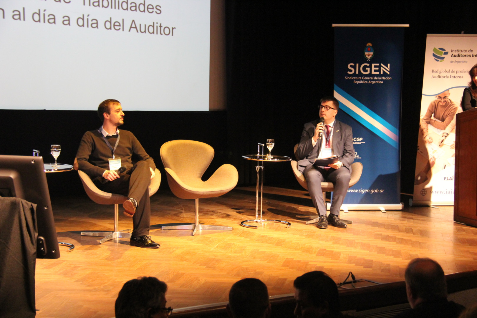 El Secretario General de la SIGEN, Lucas Ciccioli ofició de moderador