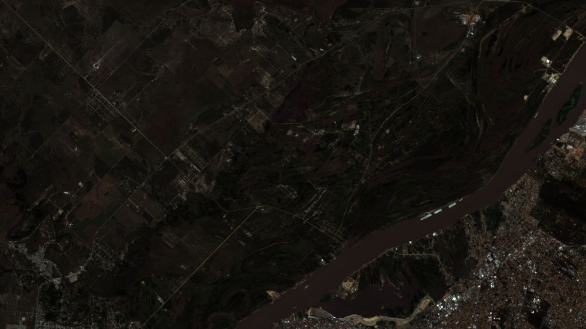 Clorinda, Formosa - Landsat 8 OLI - 18 de Septiembre de 2013