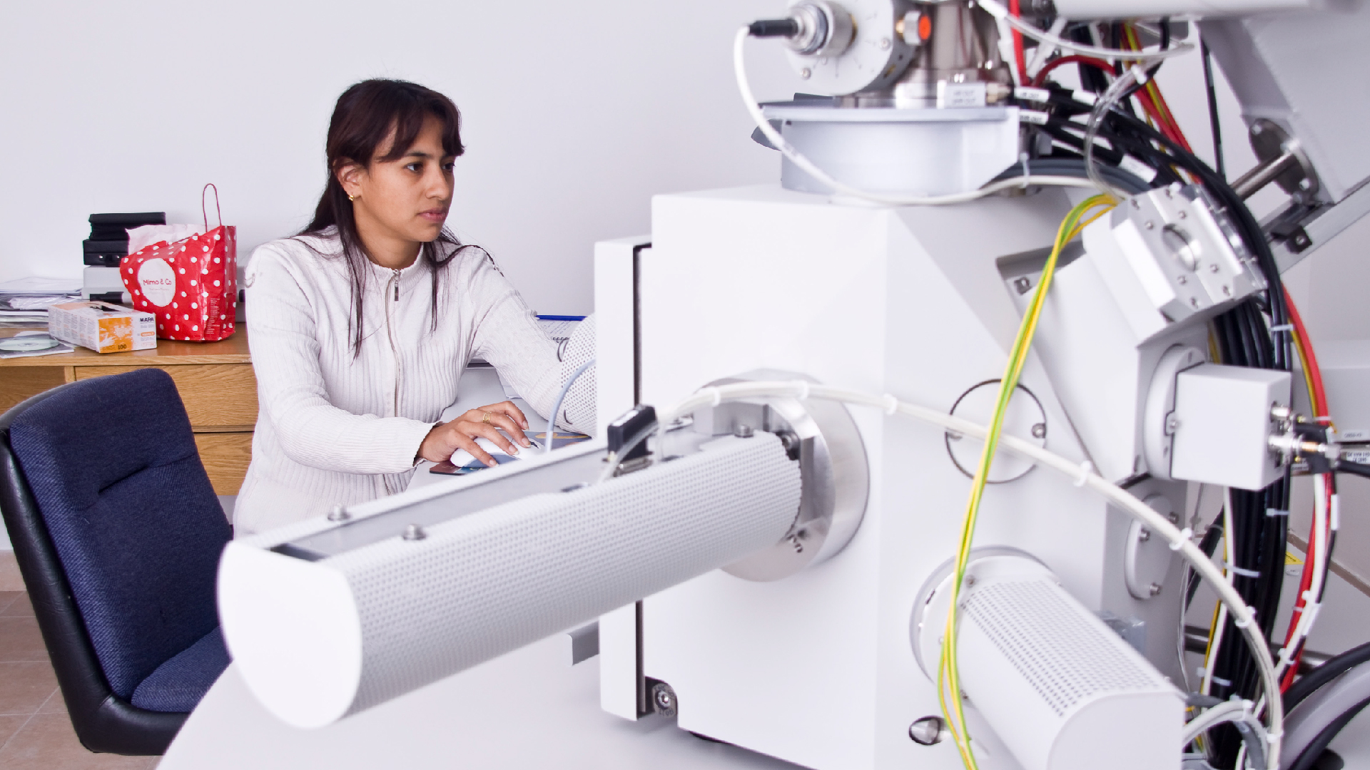 Microscopio electrónico