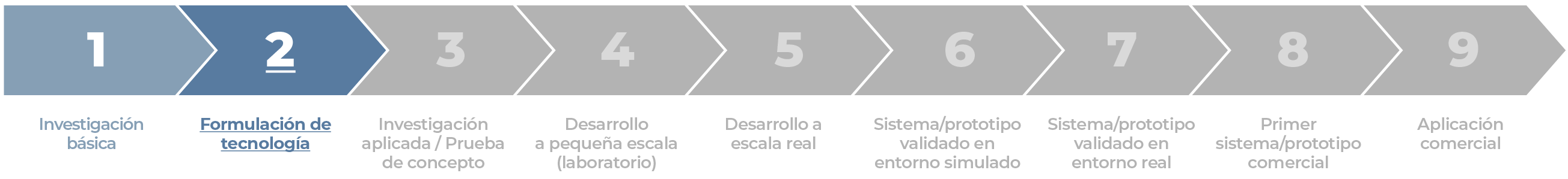 NIVEL 2: Formulación de tecnología