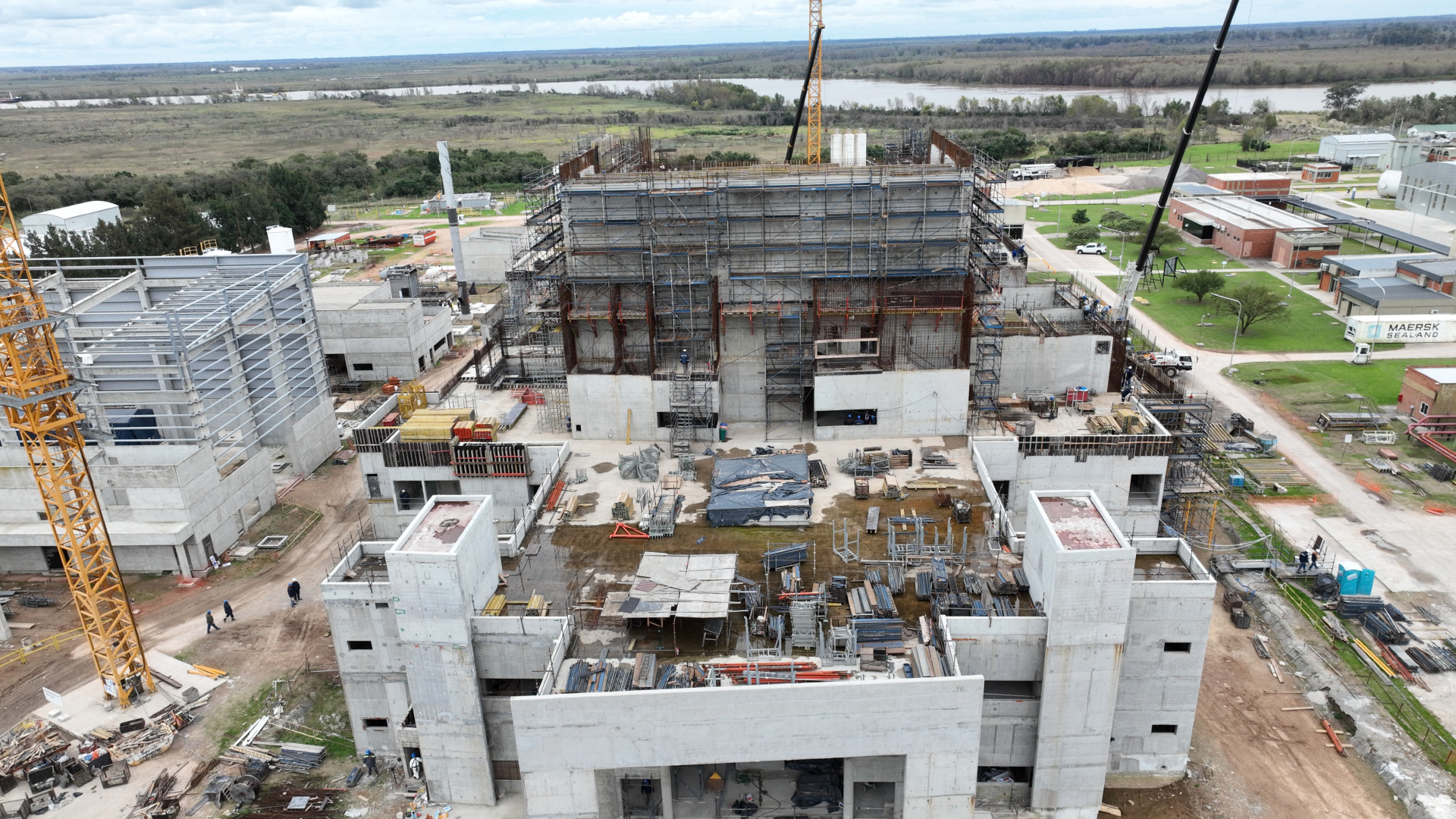 AUGUST, 2024. Advance status of the construction AGOSTO 2024. Avances en la construcción del CAREM