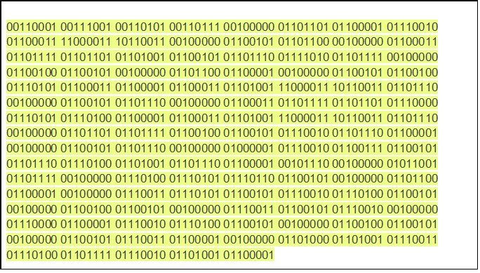 Código Binario