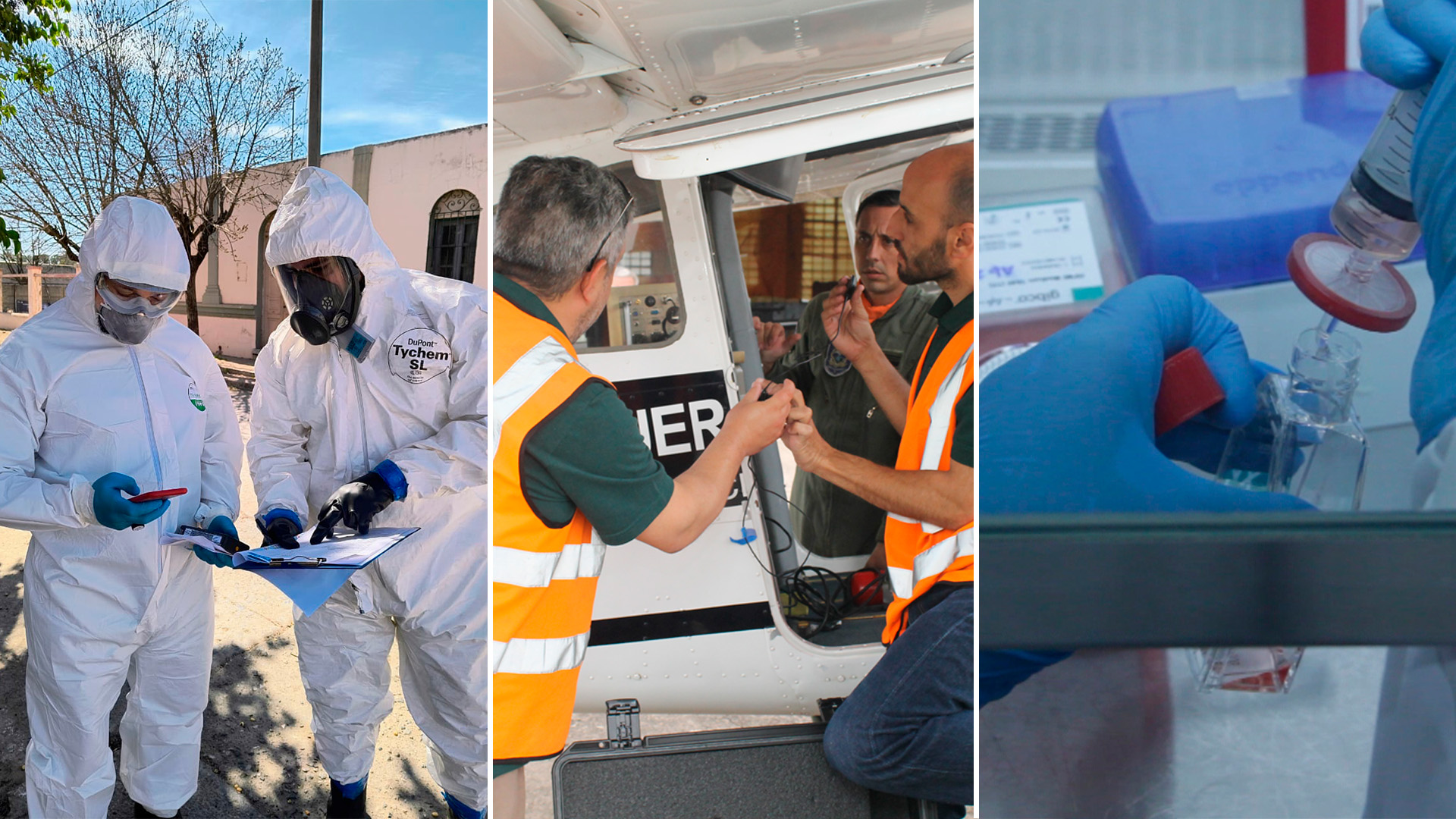 ARN ofreció sus capacidades de monitoreo radiológico (aéreo y terrestre a pie) y de medición del Laboratorio en Dosimetría Biológica en el ejercicio ConvEx 2b