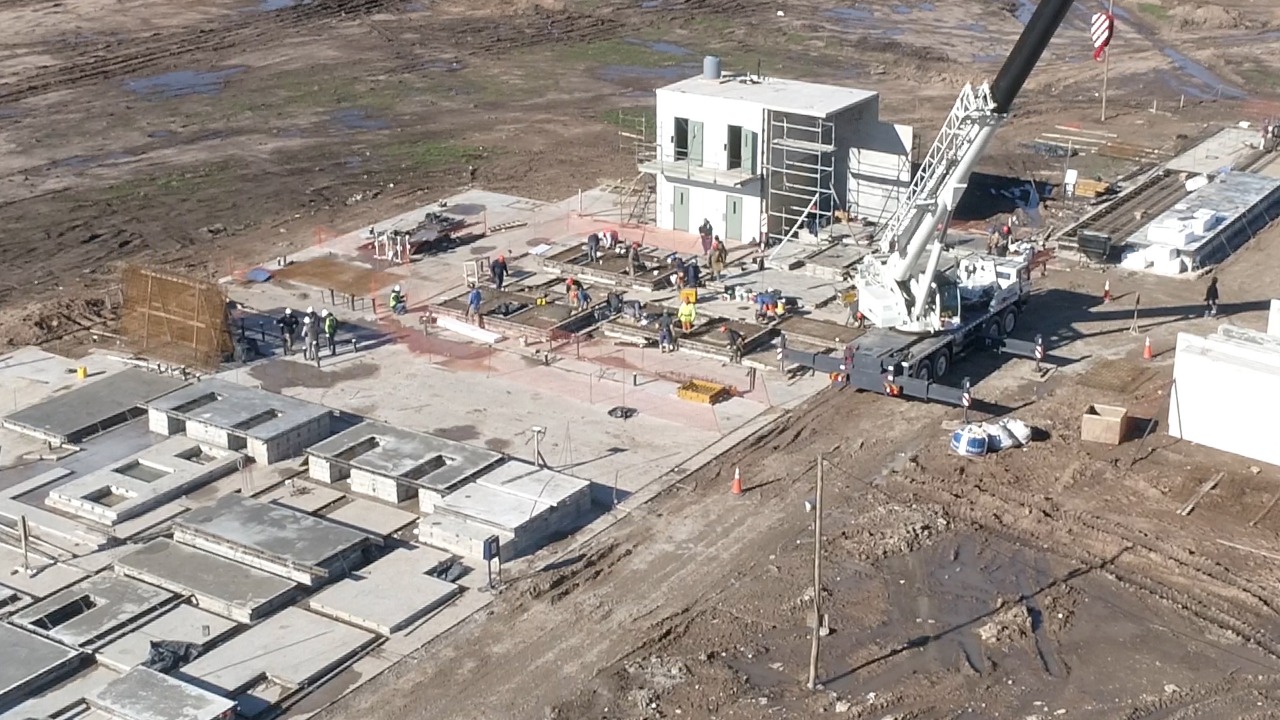 Avanzan las obras en el Complejo Penitenciario Federal VII de Marcos Paz |  Argentina.gob.ar