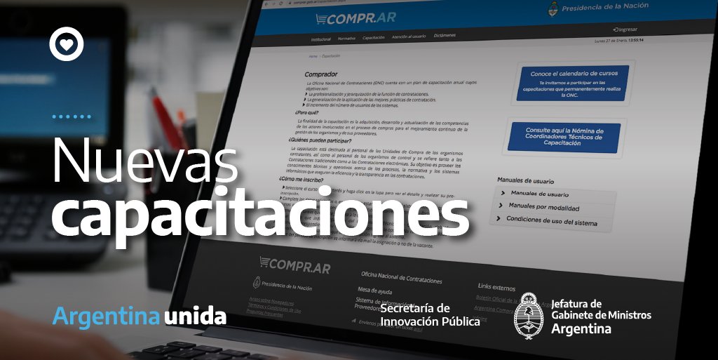 Conocé las capacitaciones de la Oficina Nacional de Contrataciones y el ...