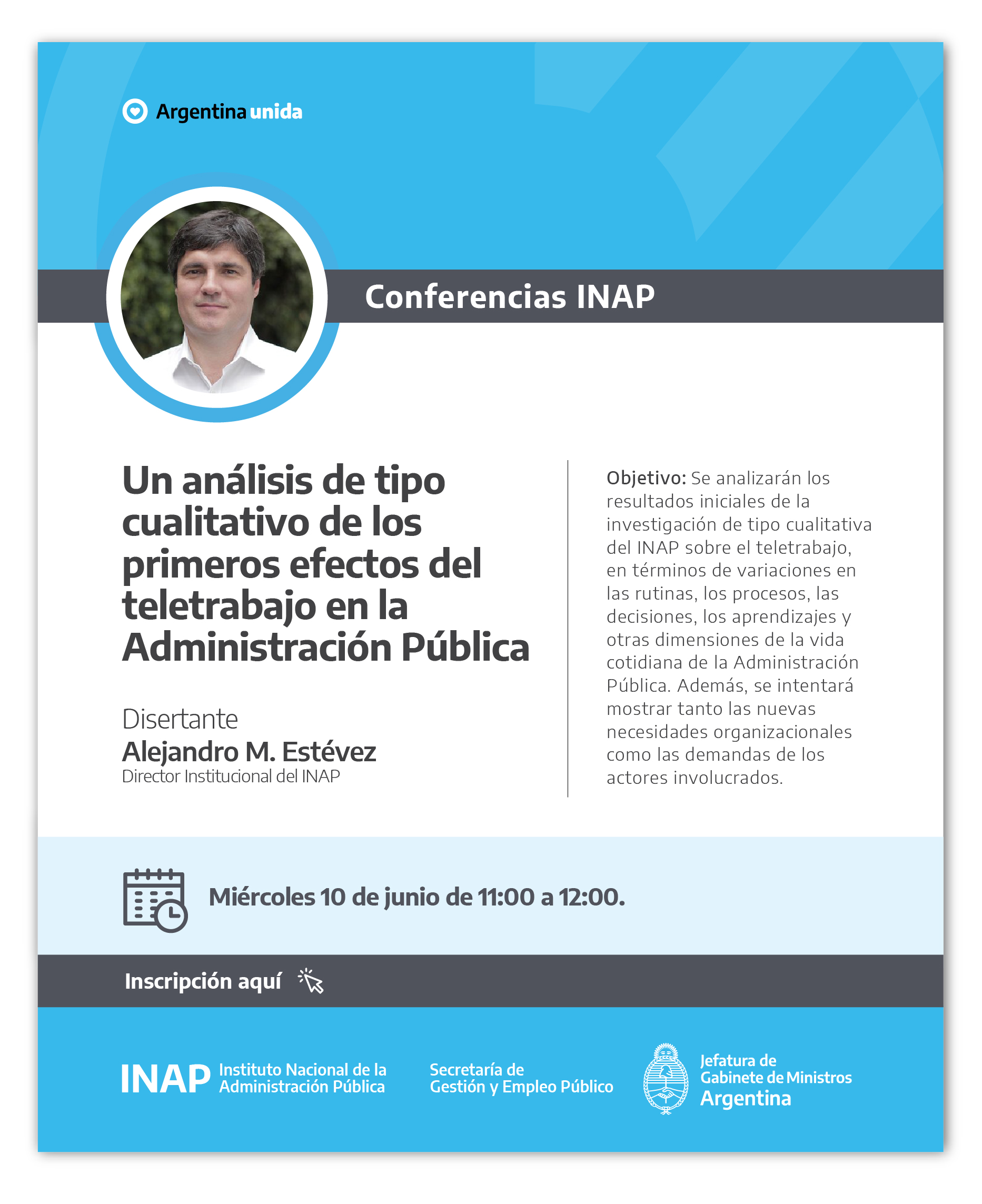 Conferencia INAP 10 de junio 2020