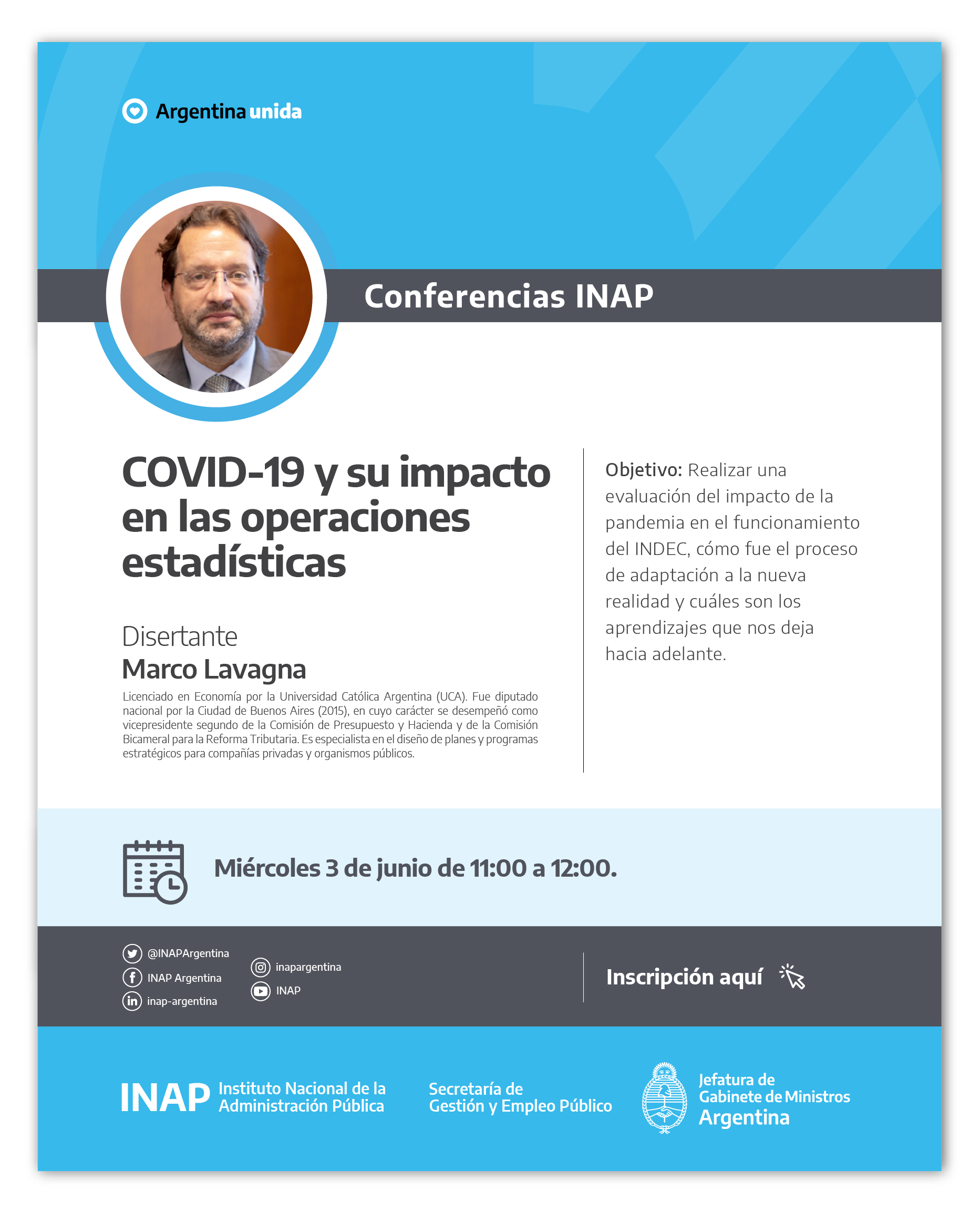 Conferencias INAP: El covid-19 y su impacto en las operaciones ...