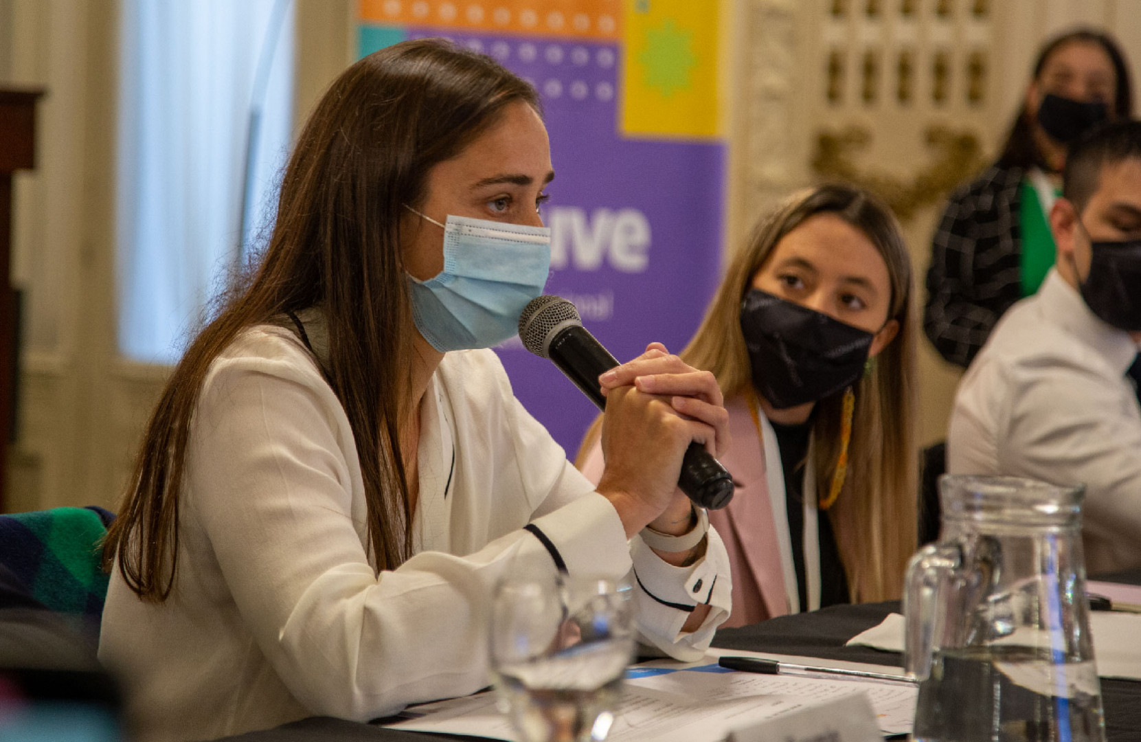 Macarena Sanchez en el consejo federal de juventudes de Tucumán