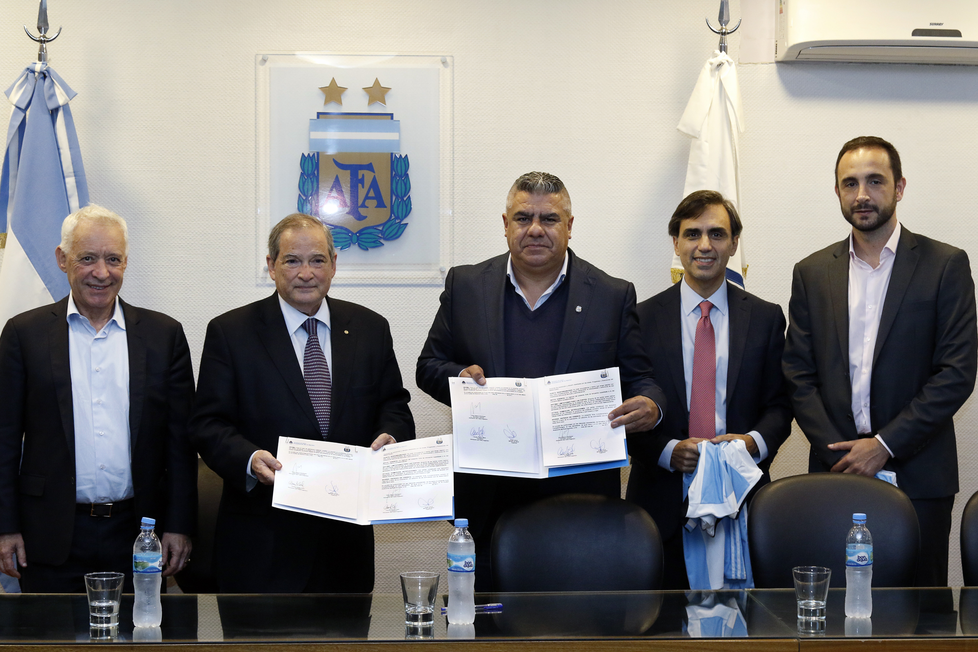 Lemus y Tapia firmaron convenio para promocionar la salud
