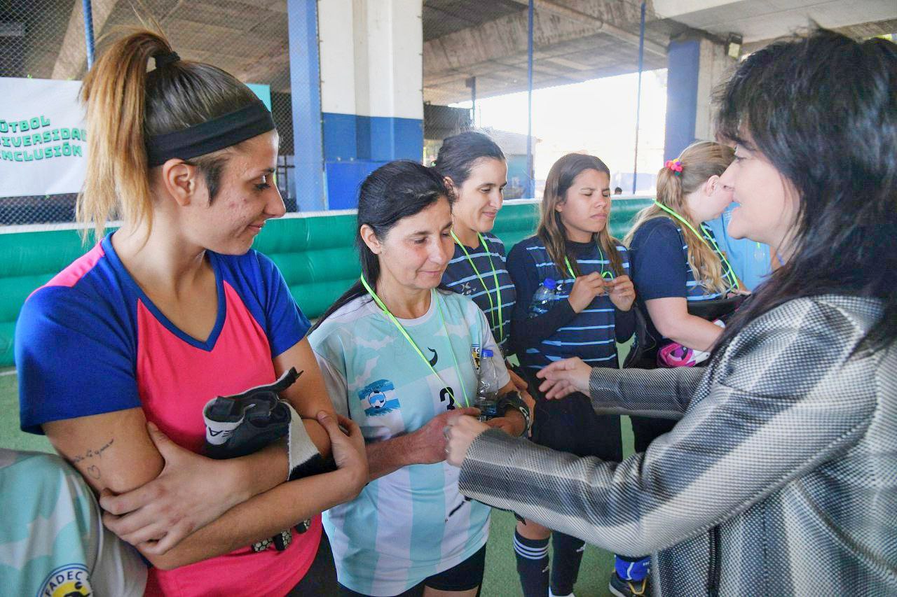La primera jornada fue de exhibición, encuentro y competencia de fútbol inclusivo La primera jornada fue de exhibición, encuentro y competencia de fútbol inclusivo