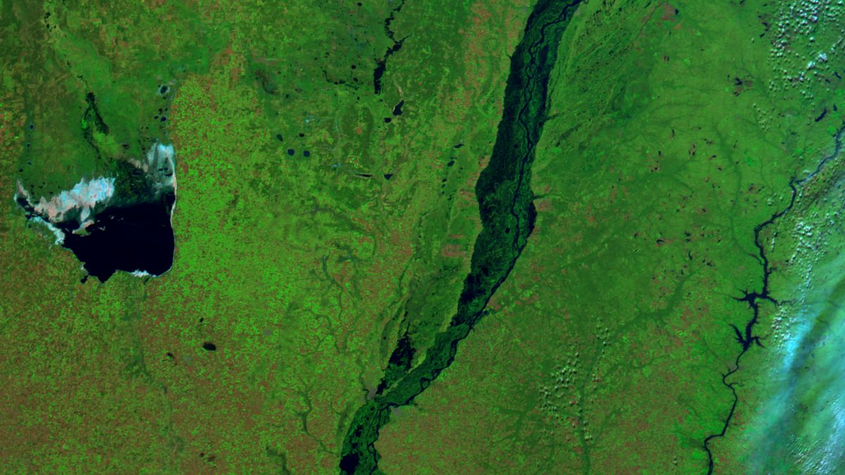 Crecida Río Paraná - Aqua MODIS - 29 de Junio de 2014