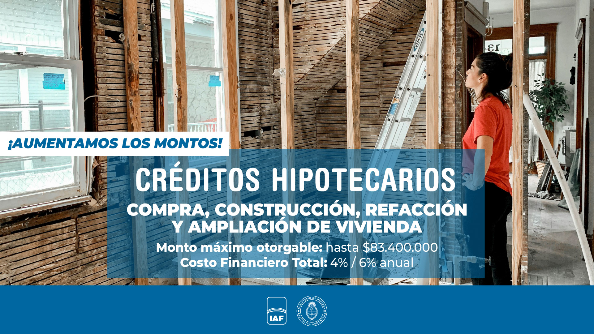 Banner Créditos Hipotecarios para la Vivienda Combinados