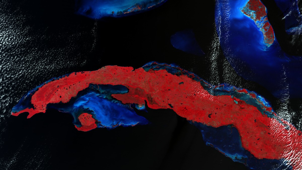 Cuba - Terra MODIS - 22 de Diciembre de 2012