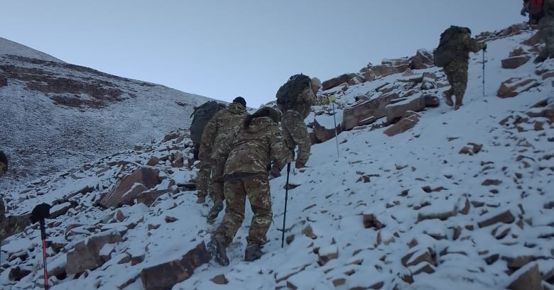 Cumbre en el Nevado de Chañi