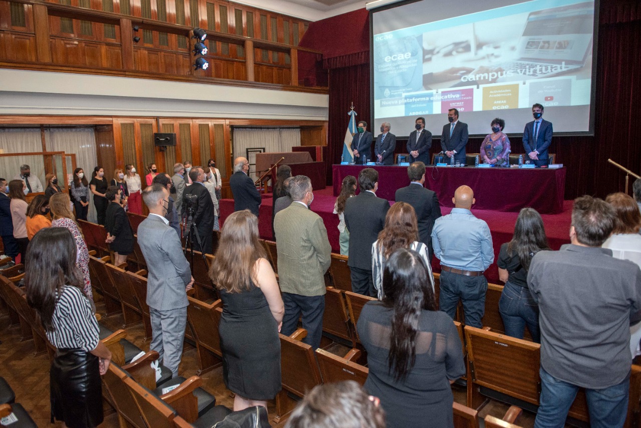 Apertura del ciclo lectivo de la Escuela del Cuerpo de Abogados y Abogadas del Estado (ECAE) Apertura del ciclo lectivo de la Escuela del Cuerpo de Abogados y Abogadas del Estado (ECAE)